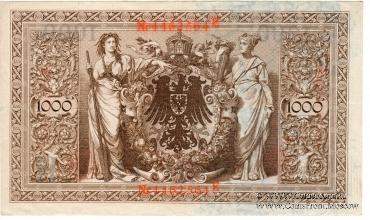1.000 марок 1910 г.