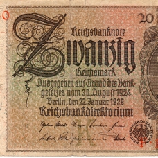 Банкноты Немецкого Рейхcбанка