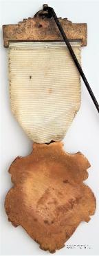 Знак RMIG 1945. STEWARD ROYAL MASONIC INSTITUTION FOR GIRLS – Королевский Масонский институт для девочек.