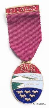 Знак RMBI 1978. STEWARD ROYAL MASONIC BENEVOLENT INST.  – Королевский Масонский Благотворительный институт