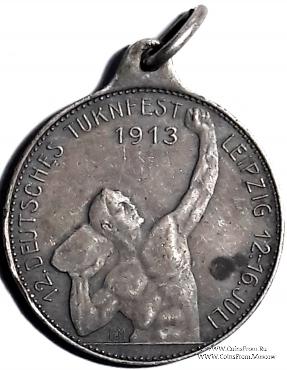 Медаль 12 турнира в Лейпциге. Германия.