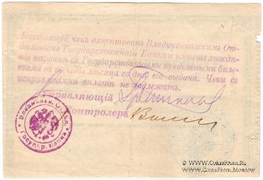 19 рублей 50 копеек 1918 г. (Владикавказ)