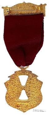 Знак RMBI 1994. STEWARD ROYAL MASONIC BENEVOLENT INST. – Королевский Масонский Благотворительный институт.