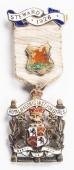 Знак RMIG 1926. STEWARD ROYAL MASONIC INSTITUTION FOR GIRLS – Королевский Масонский институт для девочек.