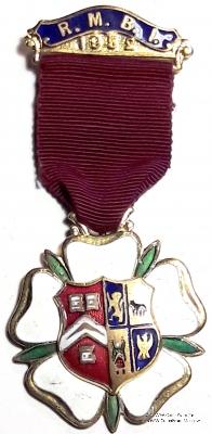 Знак RMBI 1952. STEWARD ROYAL MASONIC BENEVOLENT INST. – Королевский Масонский Благотворительный институт