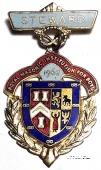 Знак RMIB 1962. STEWARD ROYAL MASONIC INSTITUTION FOR BOYS. – Королевский Масонский институт для мальчиков.