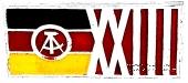 Знак 23 года ГДР. Германия