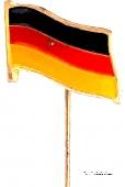 Значок флаг ГДР. Германия