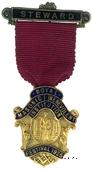 Знак RMBI 1925 STEWARD ROYAL MASONIC BENEVOLENT INST.  – Королевский Масонский Благотворительный институт