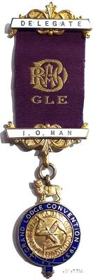 Знак Конвенция 1937 г. Делегату.