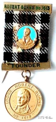 Знак Основателя Ложи Королевского Ордена Шотландии.