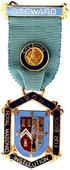 Знак RMIB 1968. STEWARD ROYAL MASONIC INSTITUTION FOR BOYS.  – Королевский Масонский институт для мальчиков.