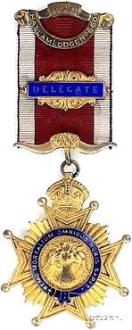 Знак За службу (делегатом).